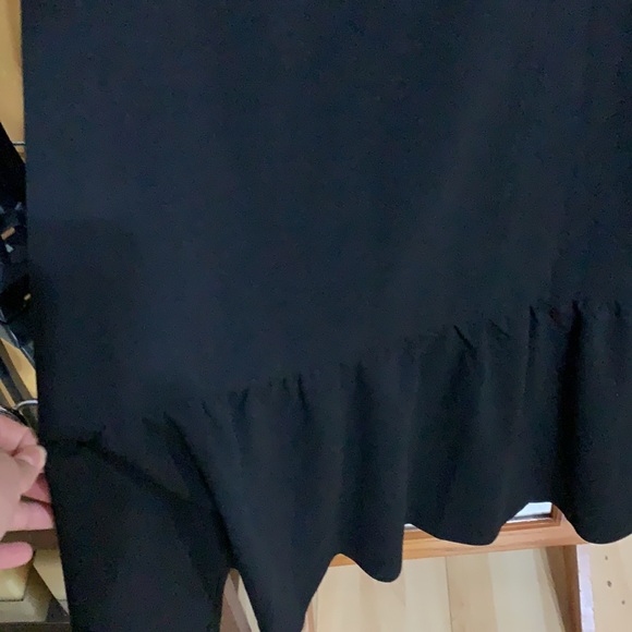 Womens Mesh Long Sleeve Pearl Accents Zip Up Tunic Dress - Picture 5 of 10